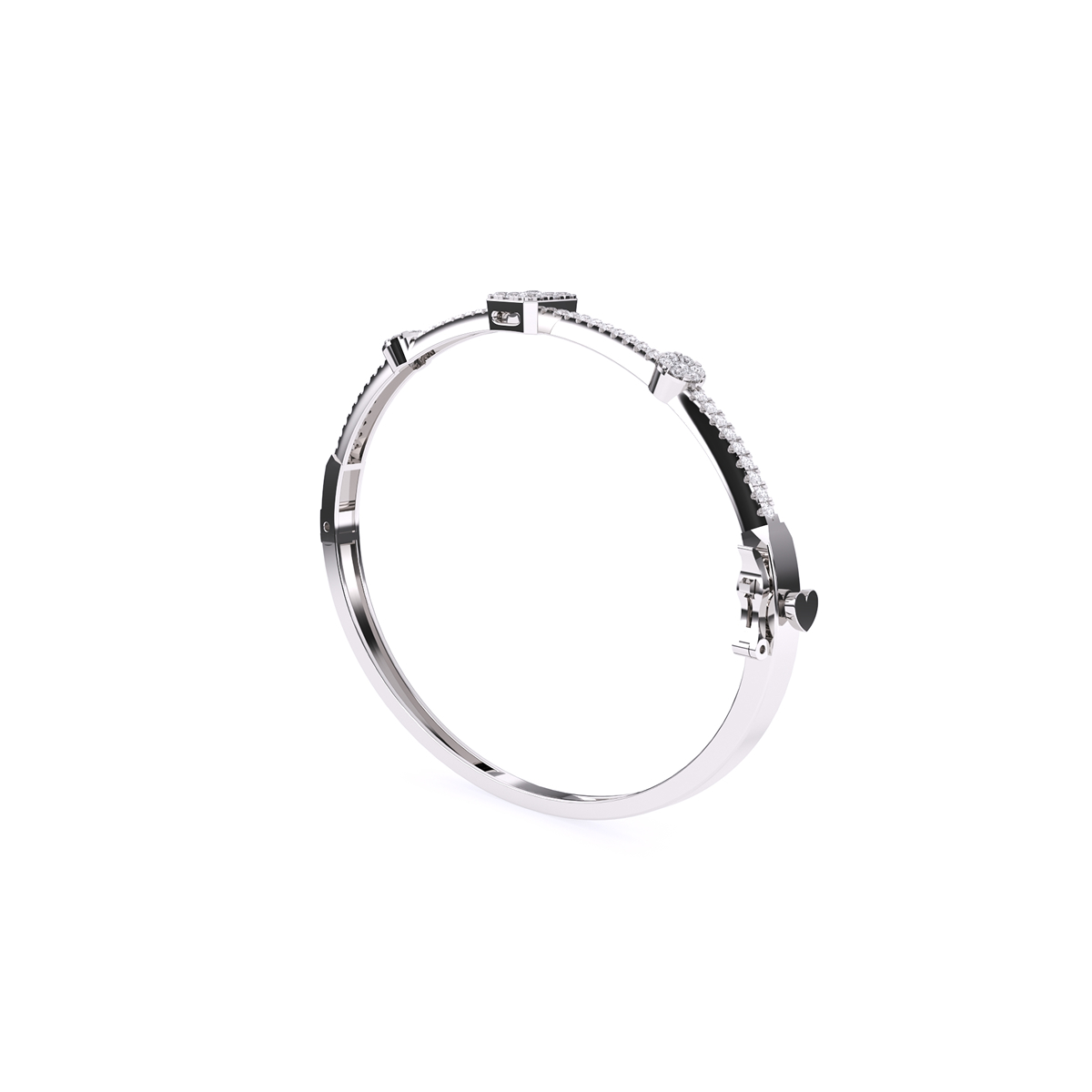 Minimalist Diamond Daily Wear Bracelet